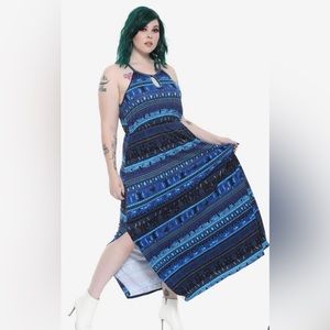 Disney Hades plus size 3 maxi dress.